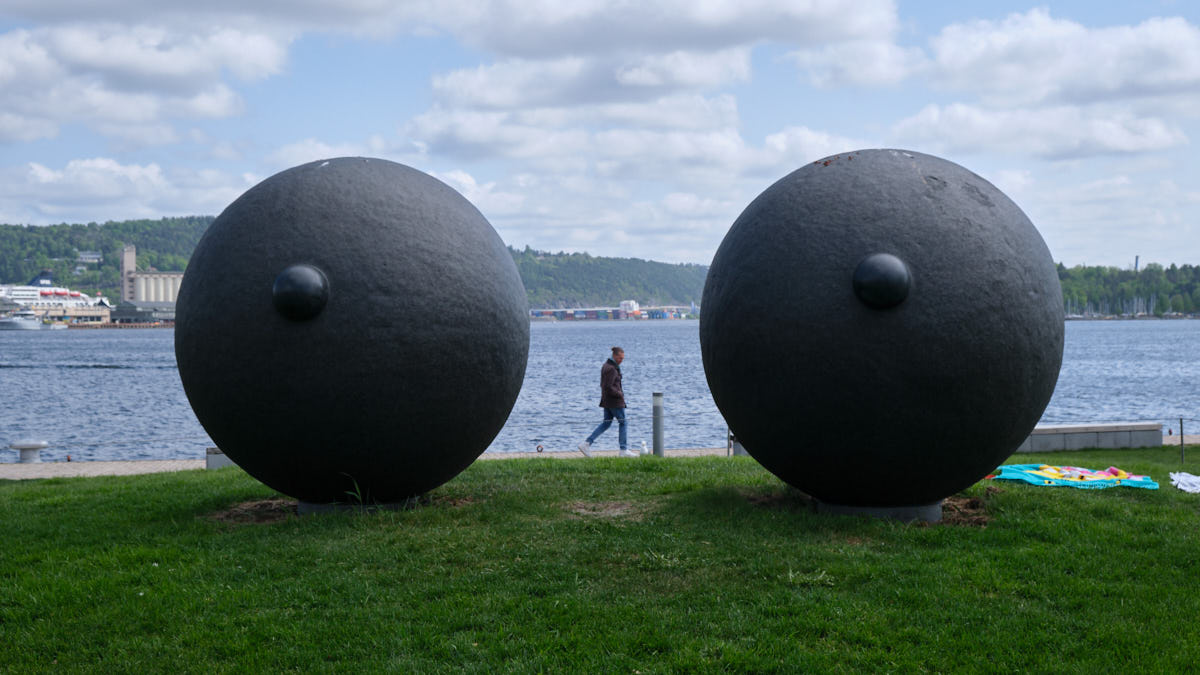 Art installation Oslo Norway