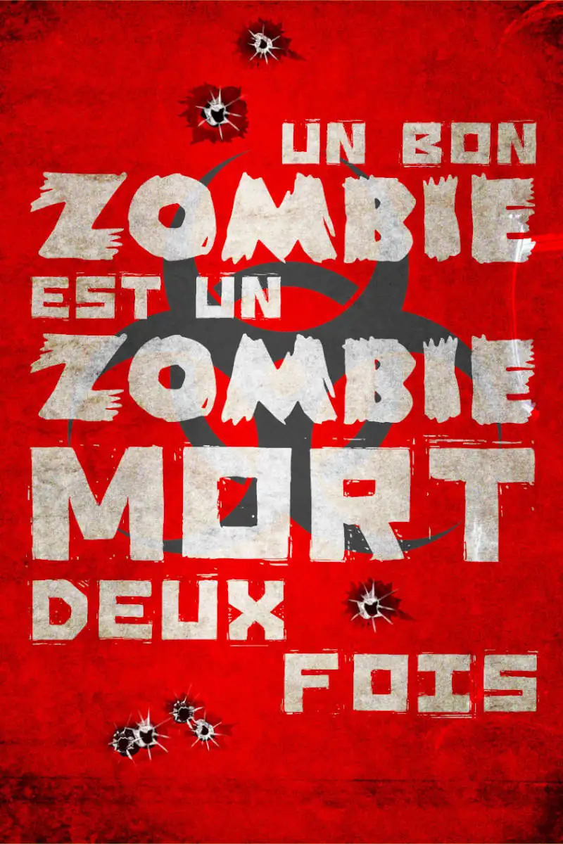 Poster a god zombie dead 2 times