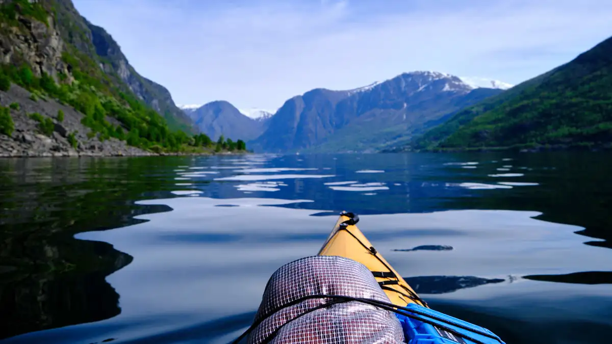 kayaking flåm norway