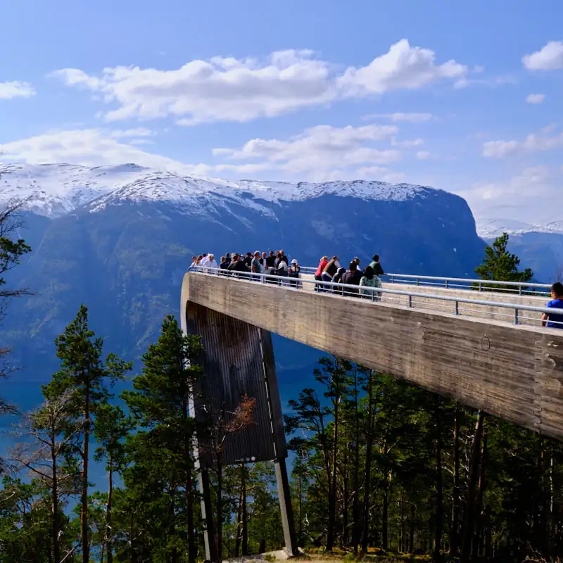 Steagastein Viewpoint Flåm Norway